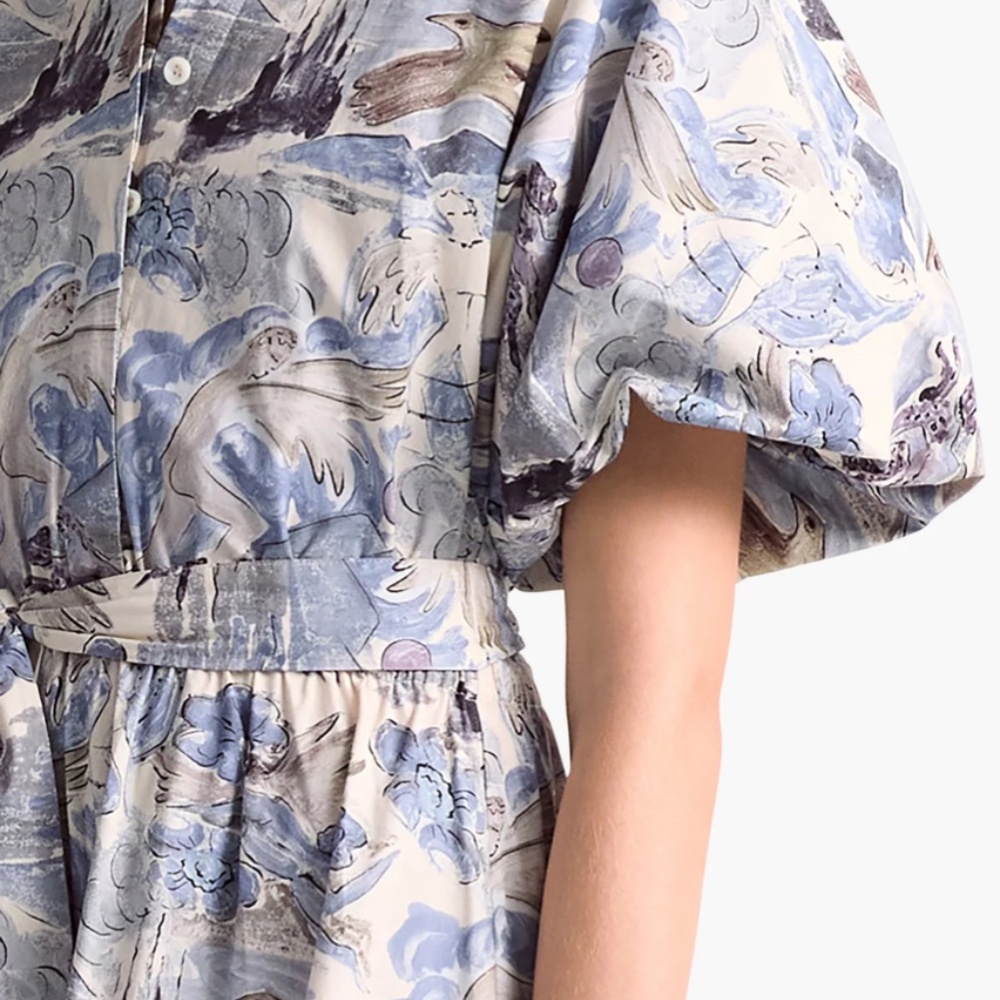 🤩ALTUZARRA PAULINA DRESS Berry Blue Mythical🤩 - Picture 6 of 6